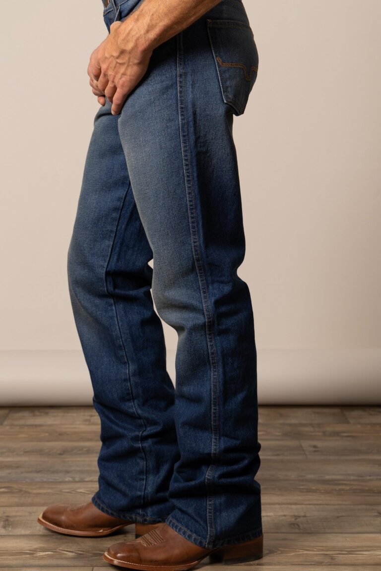 Regular Fit Bootcut Jeans for Men - Classic Cut and Timeless Style