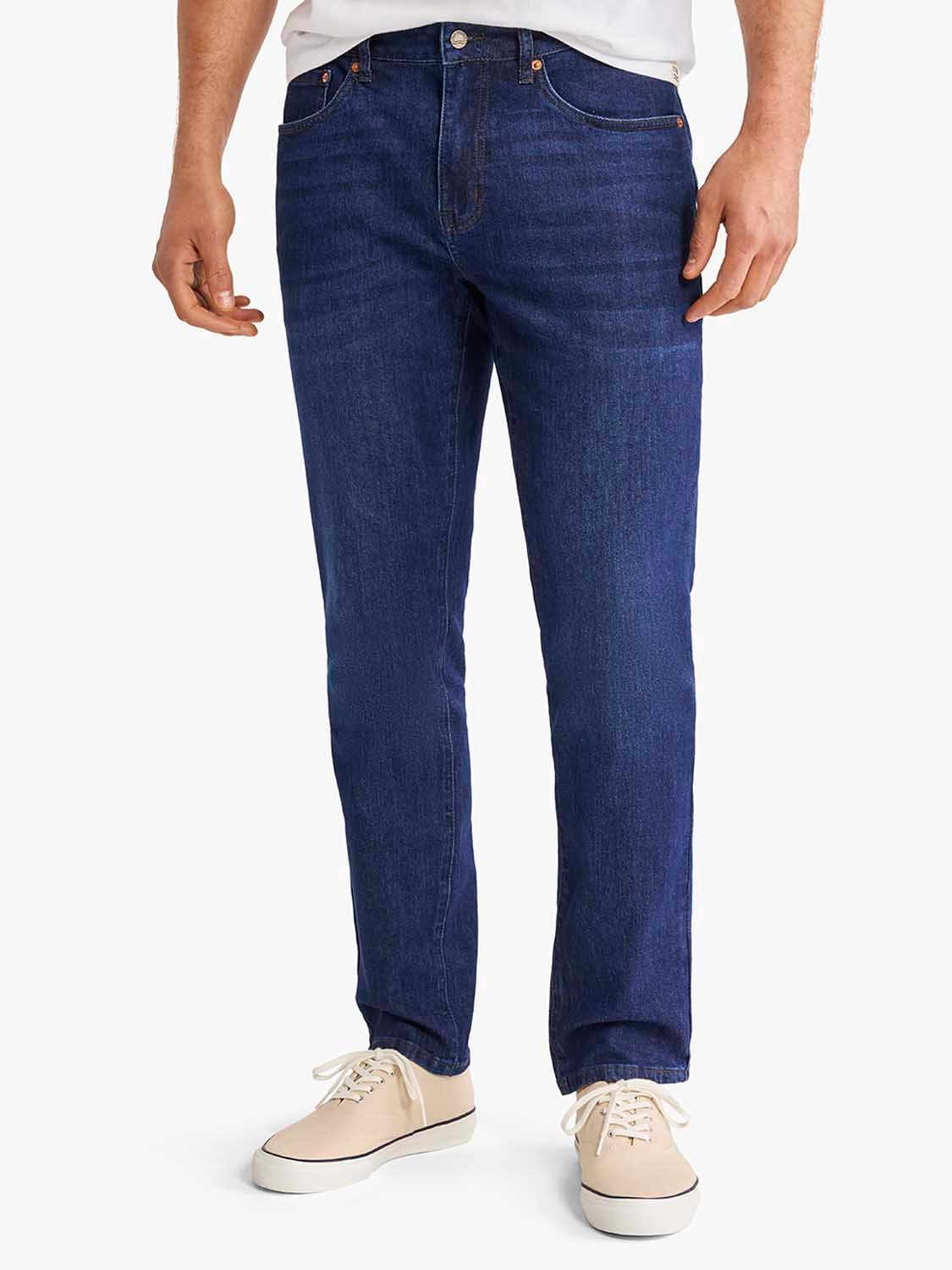 Men wearing Rustler jeans on the job site and on weekends